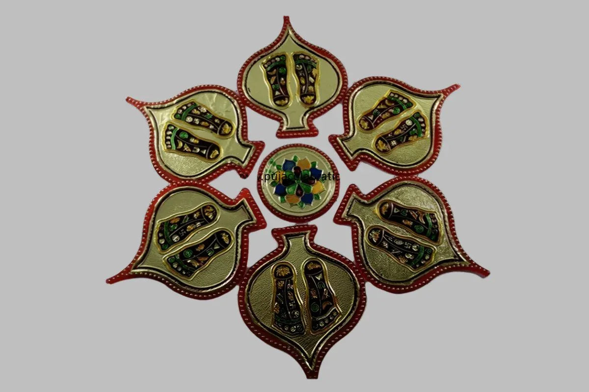 Padam Meenakari Rangoli - Puja Celebrations