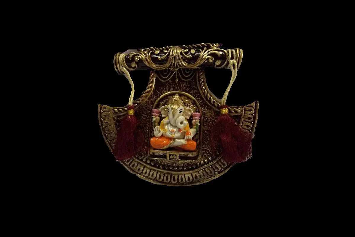 Pankh Ganesha Hanging Small - Puja Celebrations
