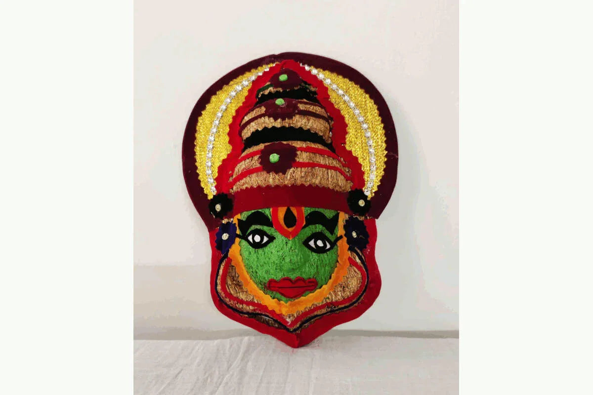 Vetiver Kathakali Hanging - Puja Celebrations