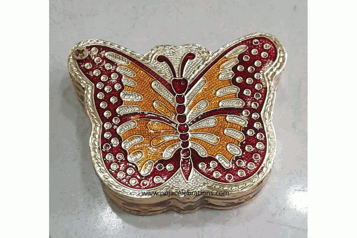 Dry Fruit and Kumkum Box - Puja Celebrations