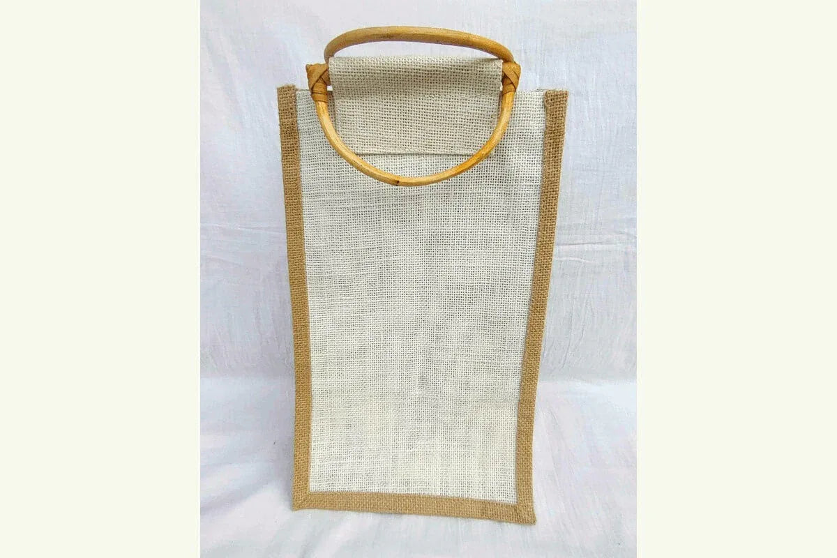 Jute Bag with Partition - Puja Celebrations