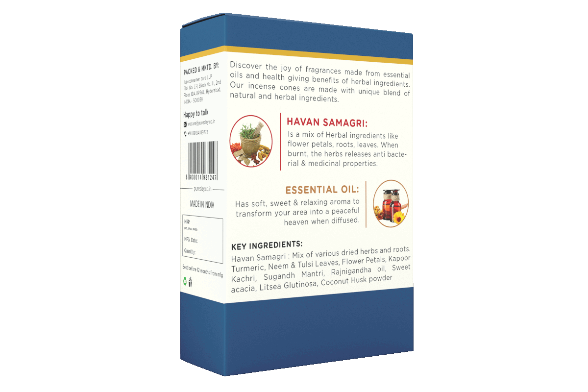 Backflow Incense Cones