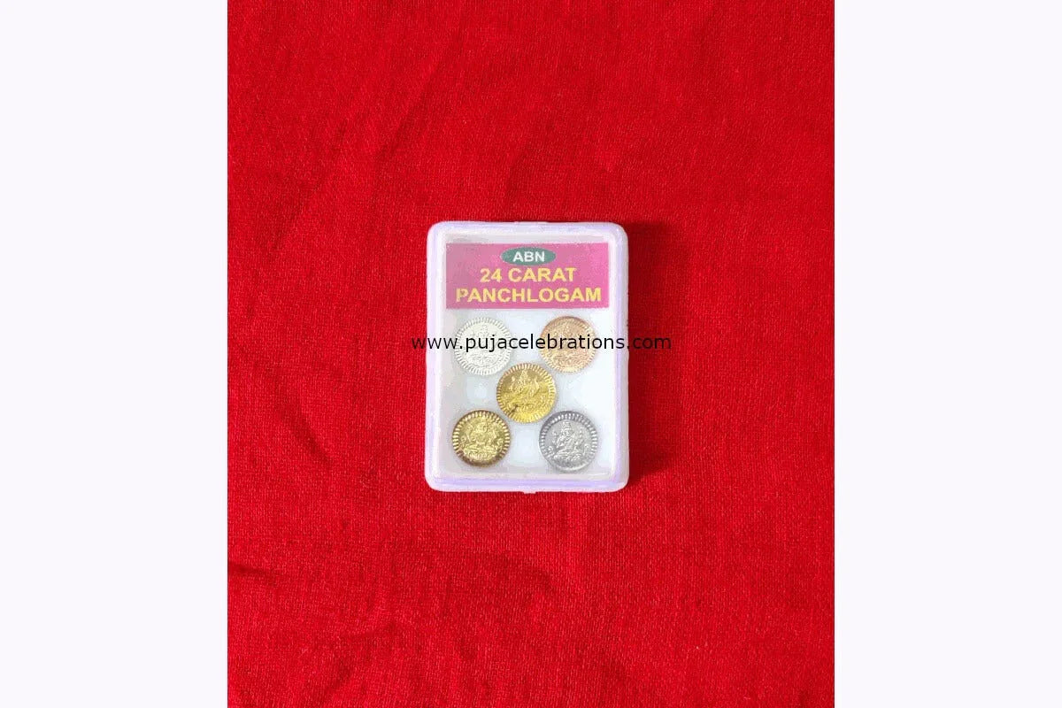 Lakshmi Panchaloha Coins - Puja Celebrations