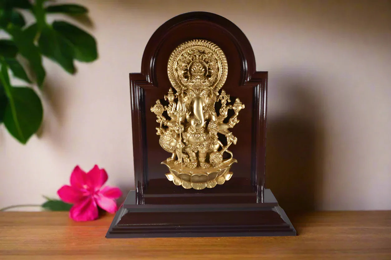 Shubha Drishti Ganapathy Wall Hanging and Tabletop - Puja Celebrations