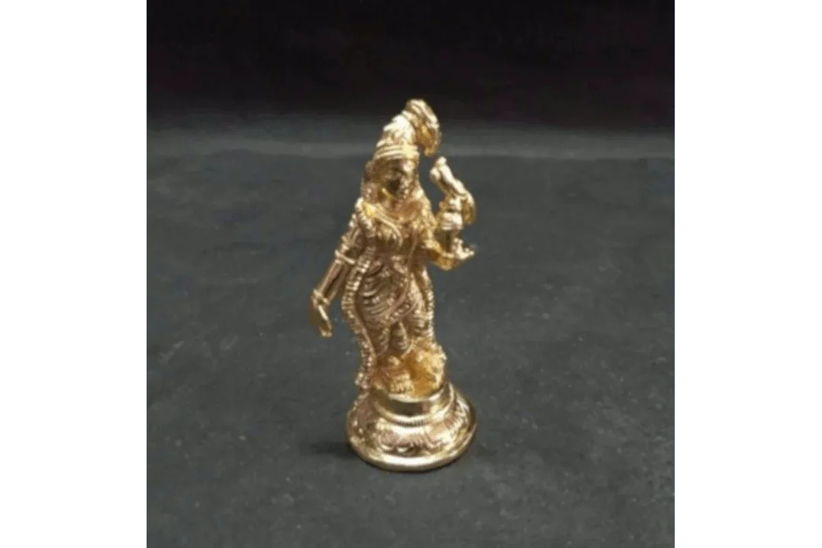 Gold Plated Andal - Puja Celebrations