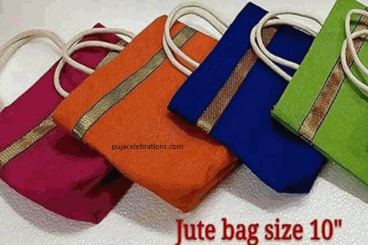 Jute Tambulam Bag - Puja Celebrations