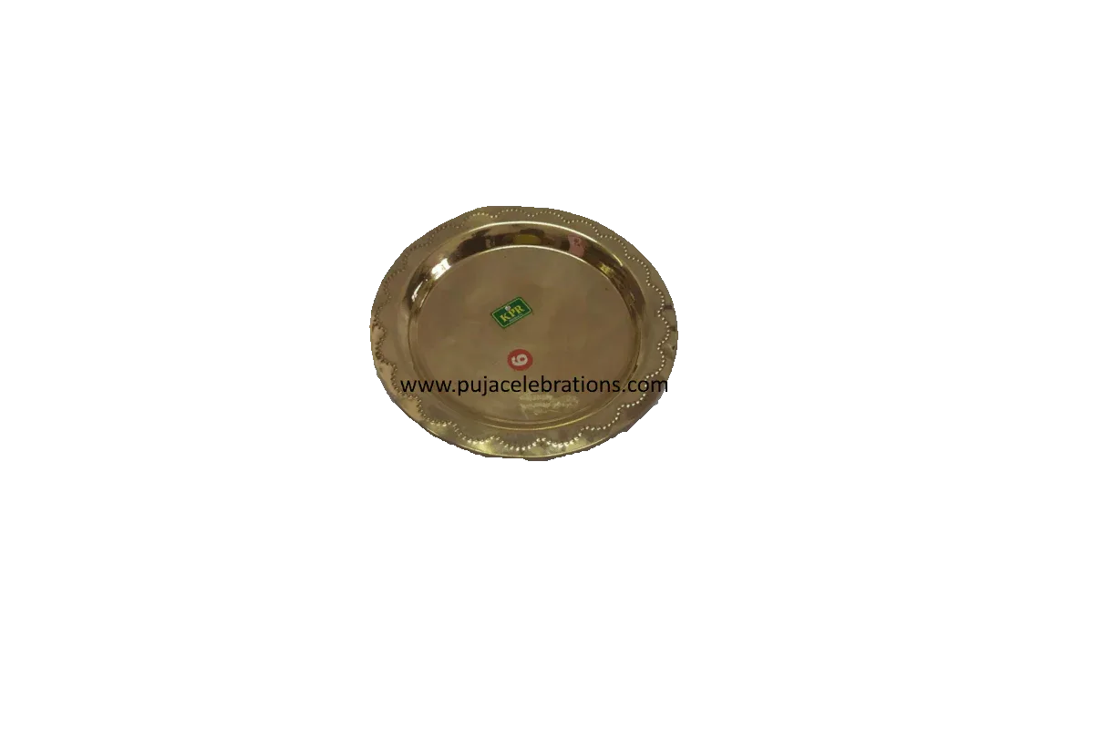 Brass Beading Plate - Puja Celebrations