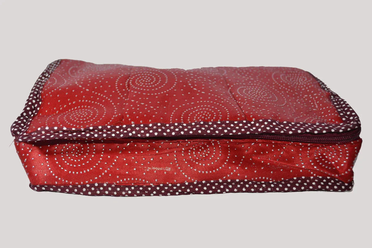 Cloth Jewellery Box With Rod - Puja Celebrations