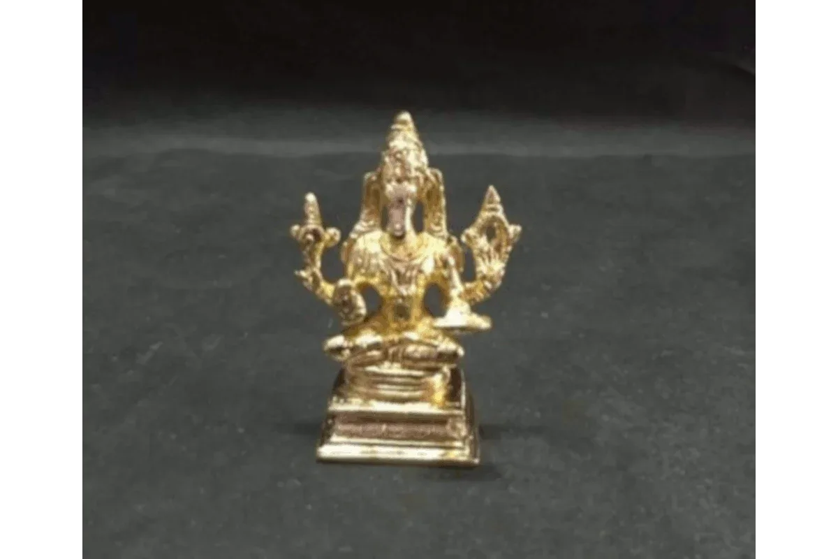 Gold Plated Hayagreevar - Puja Celebrations