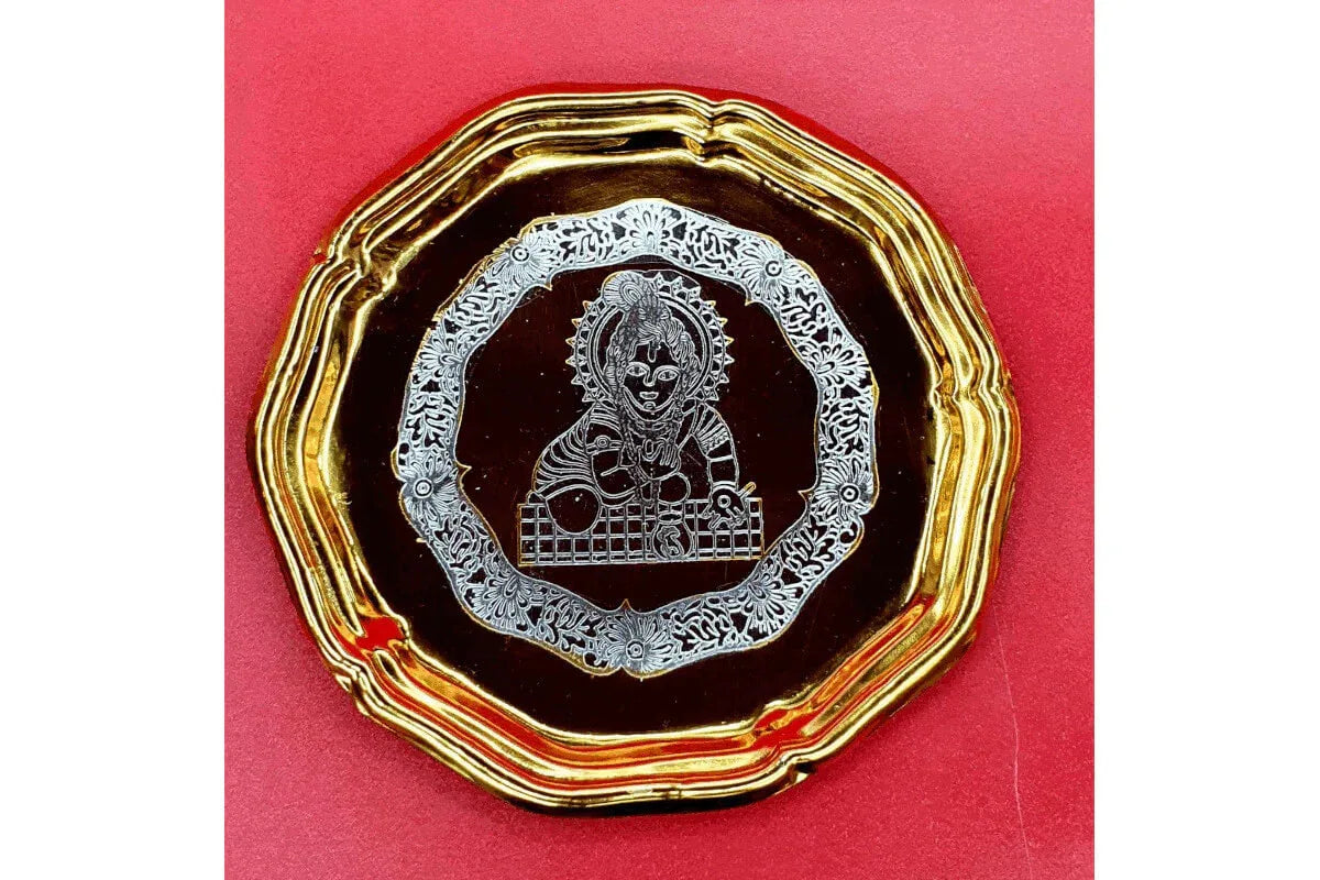 Mini Pooja Plate - Puja Celebrations