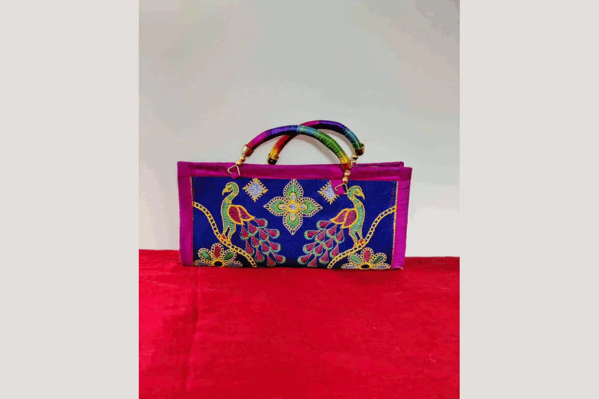 Clutch With Handle - Puja Celebrations