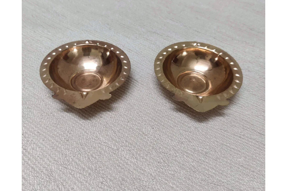 Karthika Diya Medium Pair - Puja Celebrations