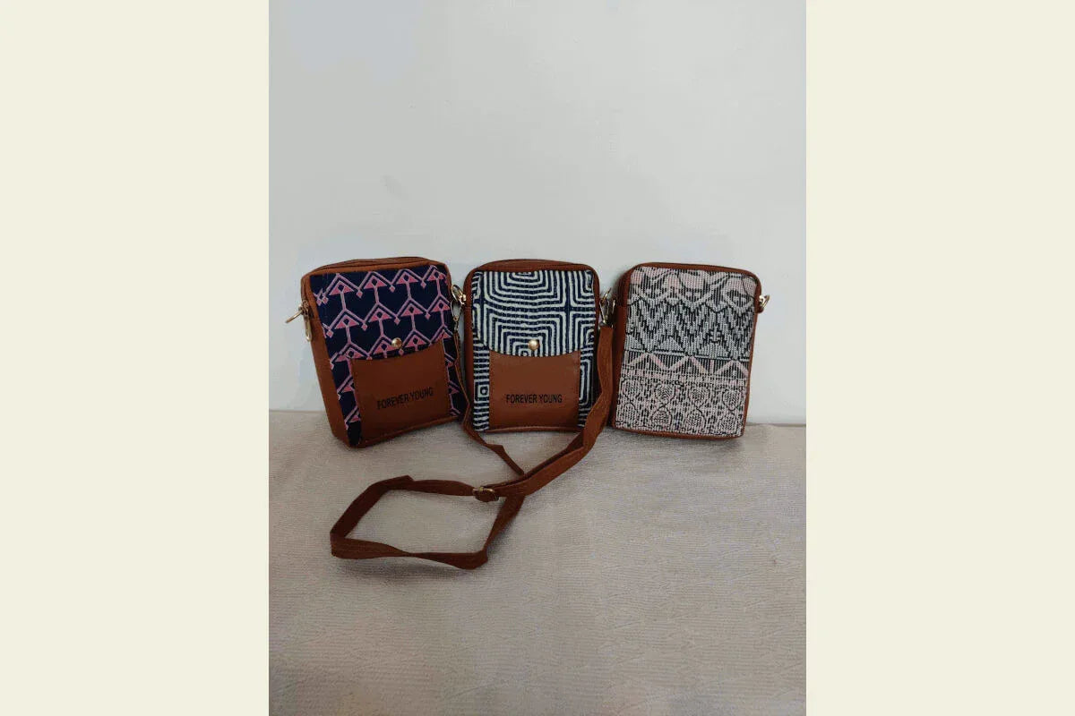 Printed Sling Bag - Puja Celebrations