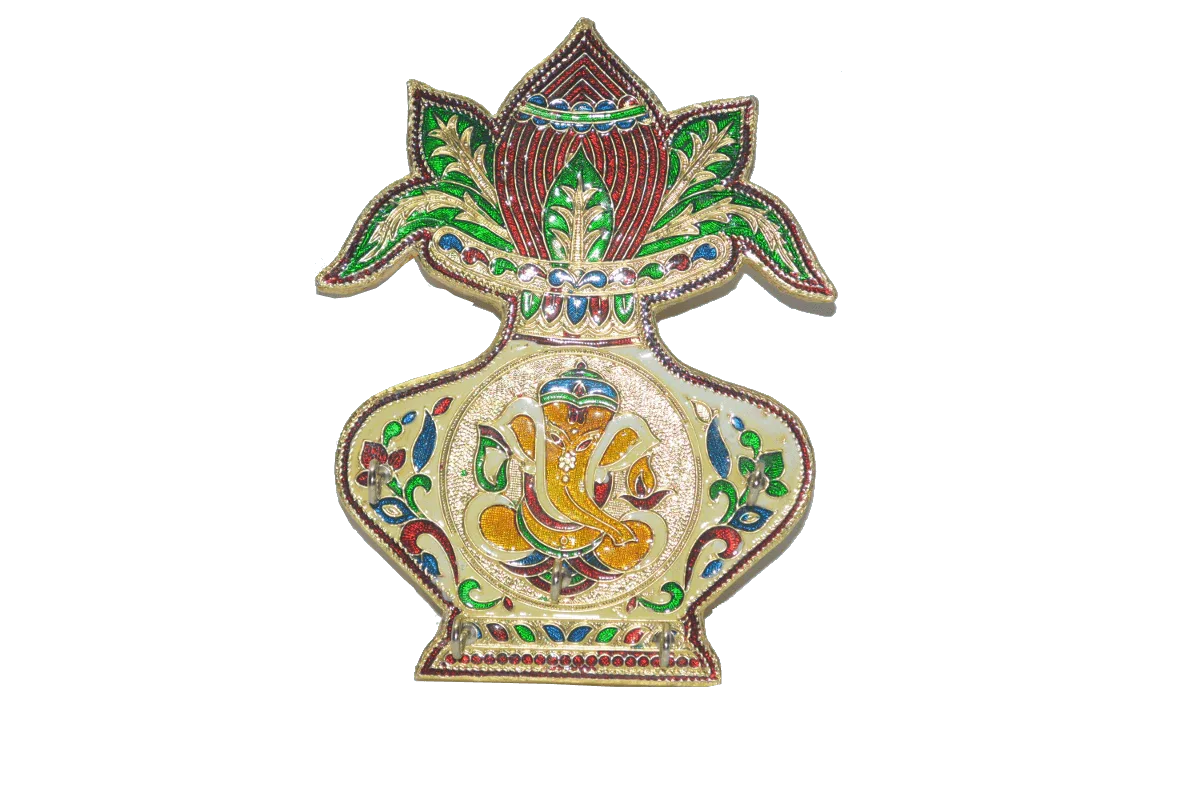 Kalash Shape Key Holder - Puja Celebrations