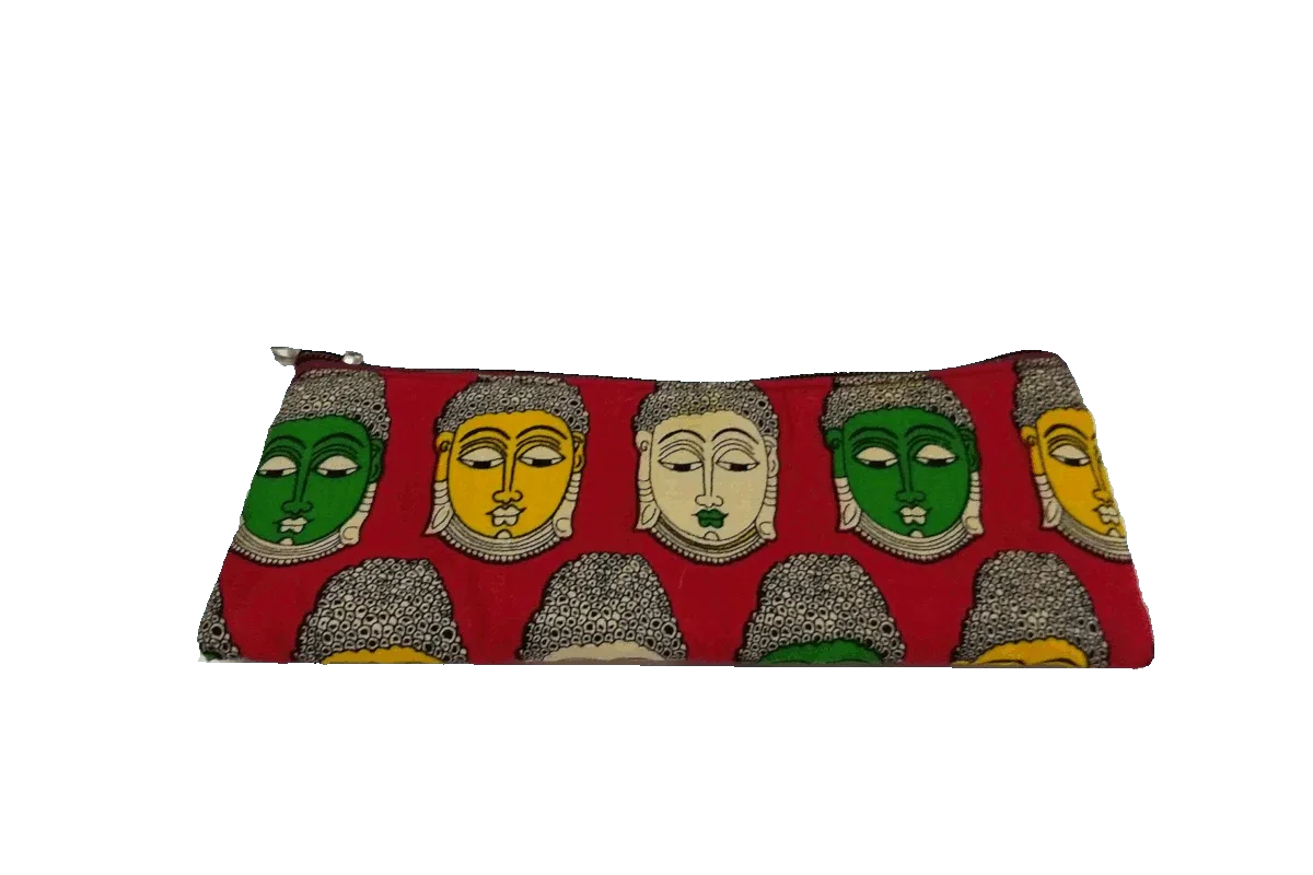 Long Kalamkari Cloth Purse - Puja Celebrations