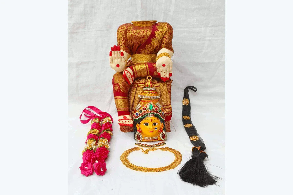 Varalakshmi Decoration Set - Puja Celebrations