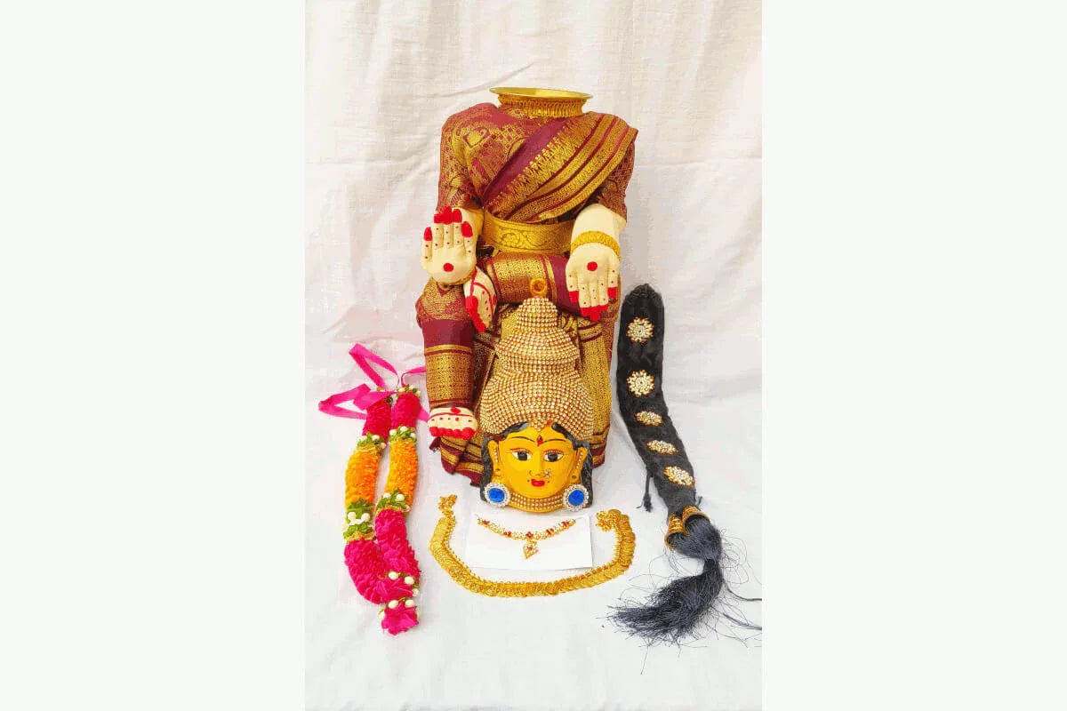Varalakshmi Decoration Set - Puja Celebrations