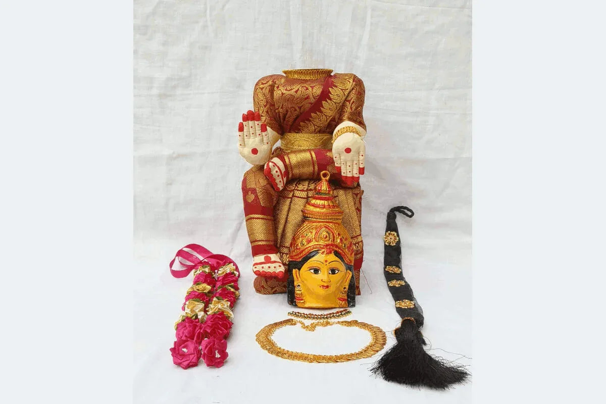 Varalakshmi Decoration Set - Puja Celebrations