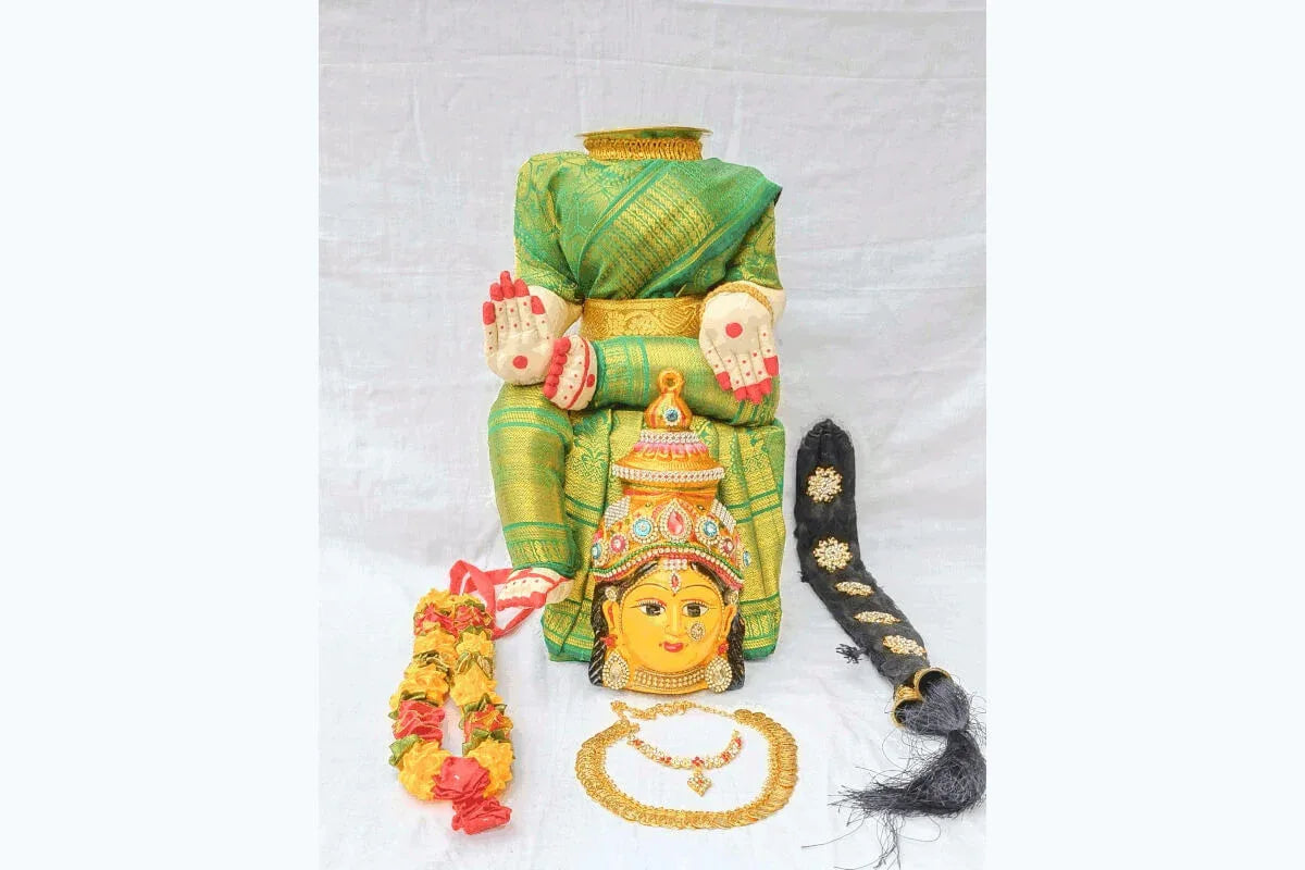 Varalakshmi Decoration Set - Puja Celebrations