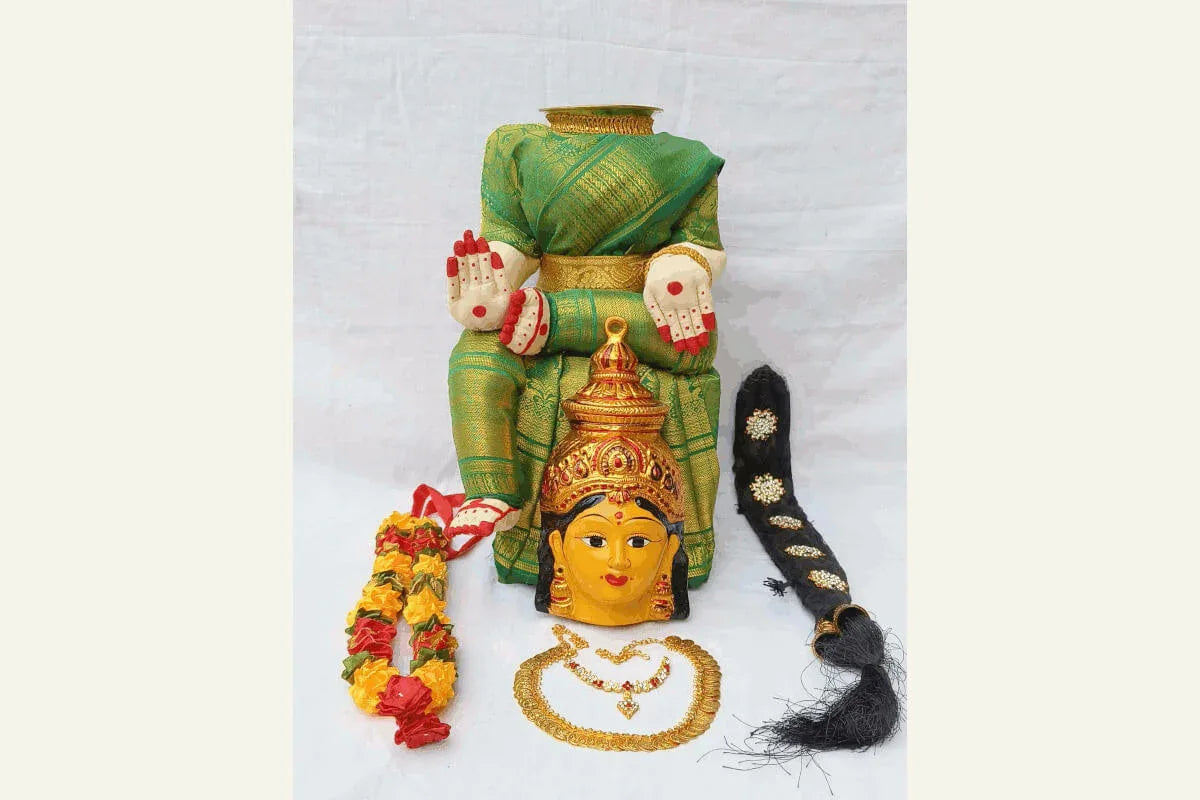 Varalakshmi Decoration Set - Puja Celebrations
