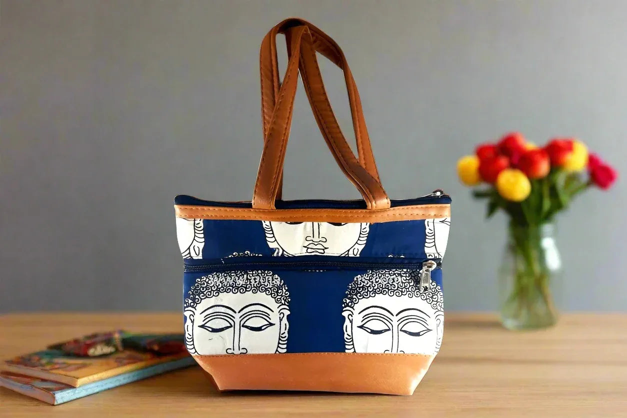 Kalamkari Designer Handbag - Puja Celebrations