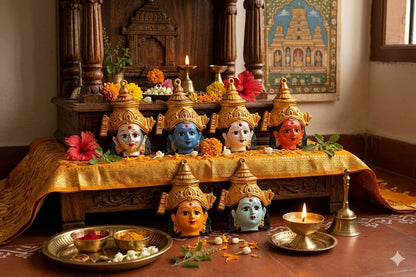 Arumugam 6 Face Set
