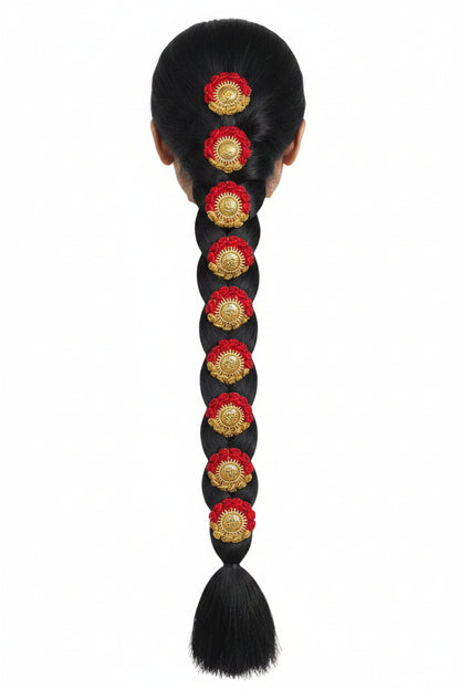 Devi Amman Lakshmi Jadai Plait