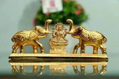 Elephant Shape Kumkum Box - Puja Celebrations