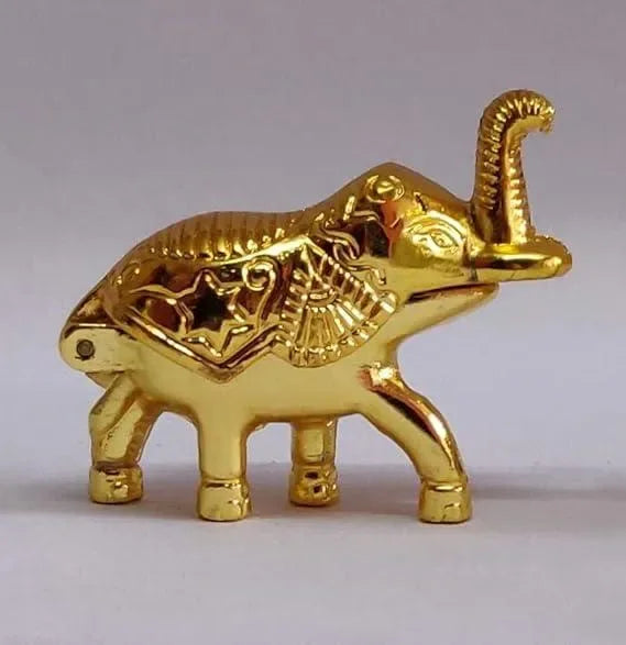 Elephant Shape Kumkum Box - Puja Celebrations