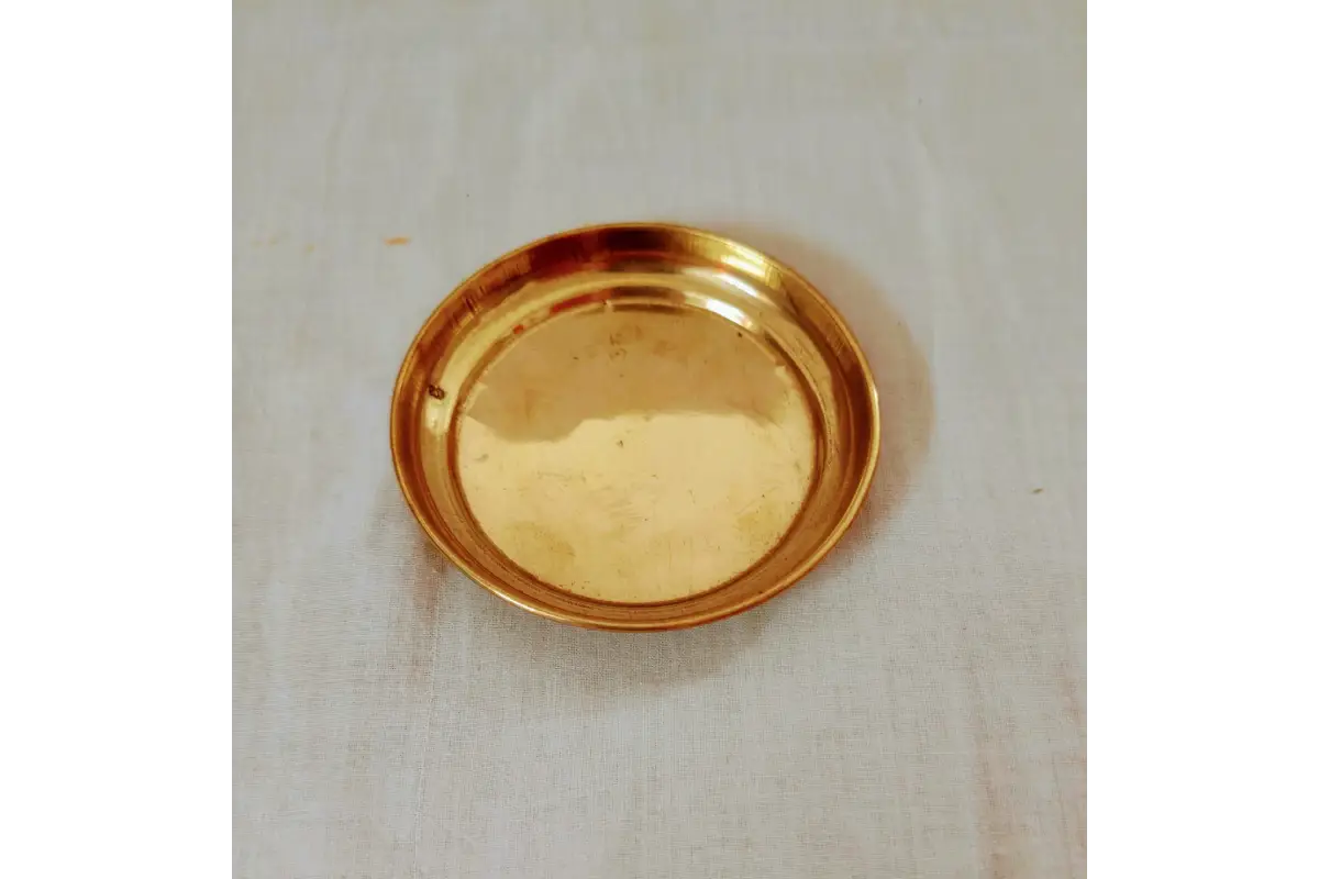 Brass Pooja Plate