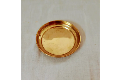 Brass Pooja Plate