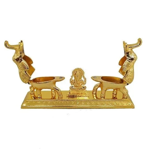 Elephant Shape Kumkum Box - Puja Celebrations