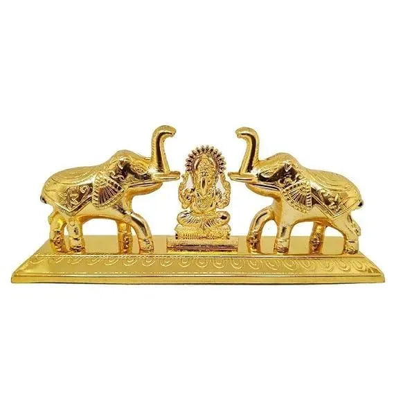 Elephant Shape Kumkum Box - Puja Celebrations
