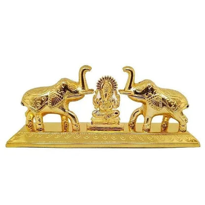 Elephant Shape Kumkum Box - Puja Celebrations