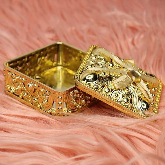 Fiber Gift Box Square Small - Puja Celebrations