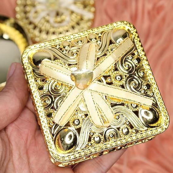 Fiber Gift Box Square Small - Puja Celebrations