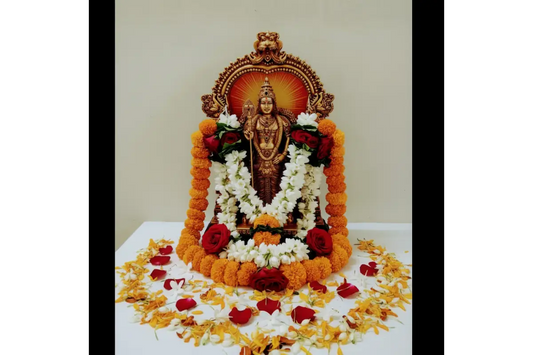 Thiruchendur Murugan statue in brass for wedding return gifts by Puja Celebrations India