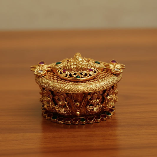 Traditional  Ashtalakshmi Kumkum Box