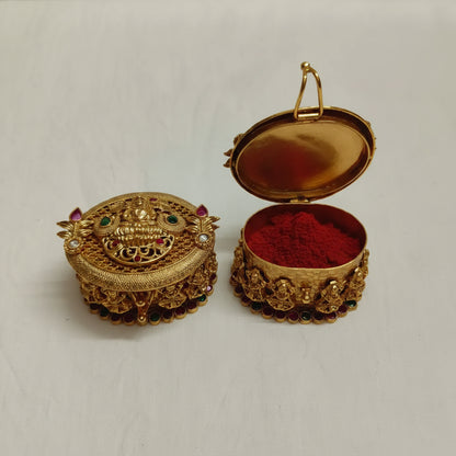 Traditional  Ashtalakshmi Kumkum Box