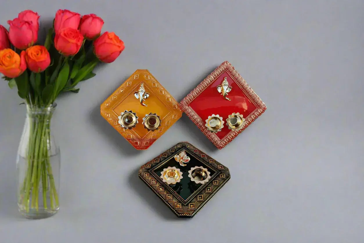 Budget Housewarming Return Gift Ganesha Platter