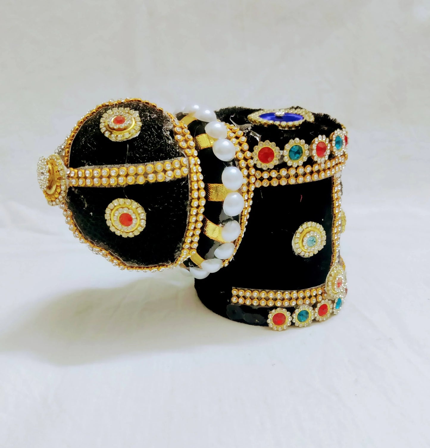 Decorated Kondai Hair Bun - Puja Celebrations