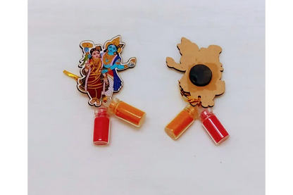 Traditional Andal Rangamannar Haldi Kumkum Stand – Perfect for Engagement, Baby Shower & Wedding Gifts