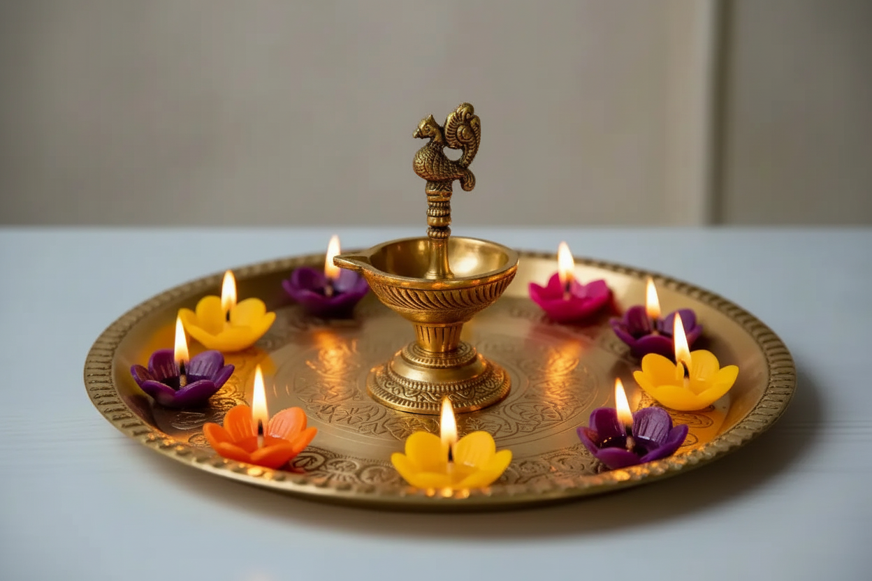 Annapakshi Diya - Premium Return Gifts for Varalakshmi Puja