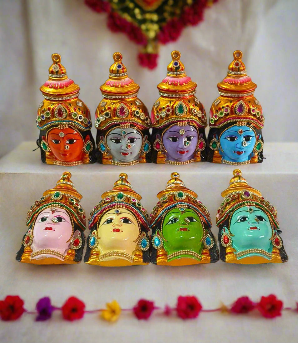 Ashtalakshmi Decorated Devi Faces