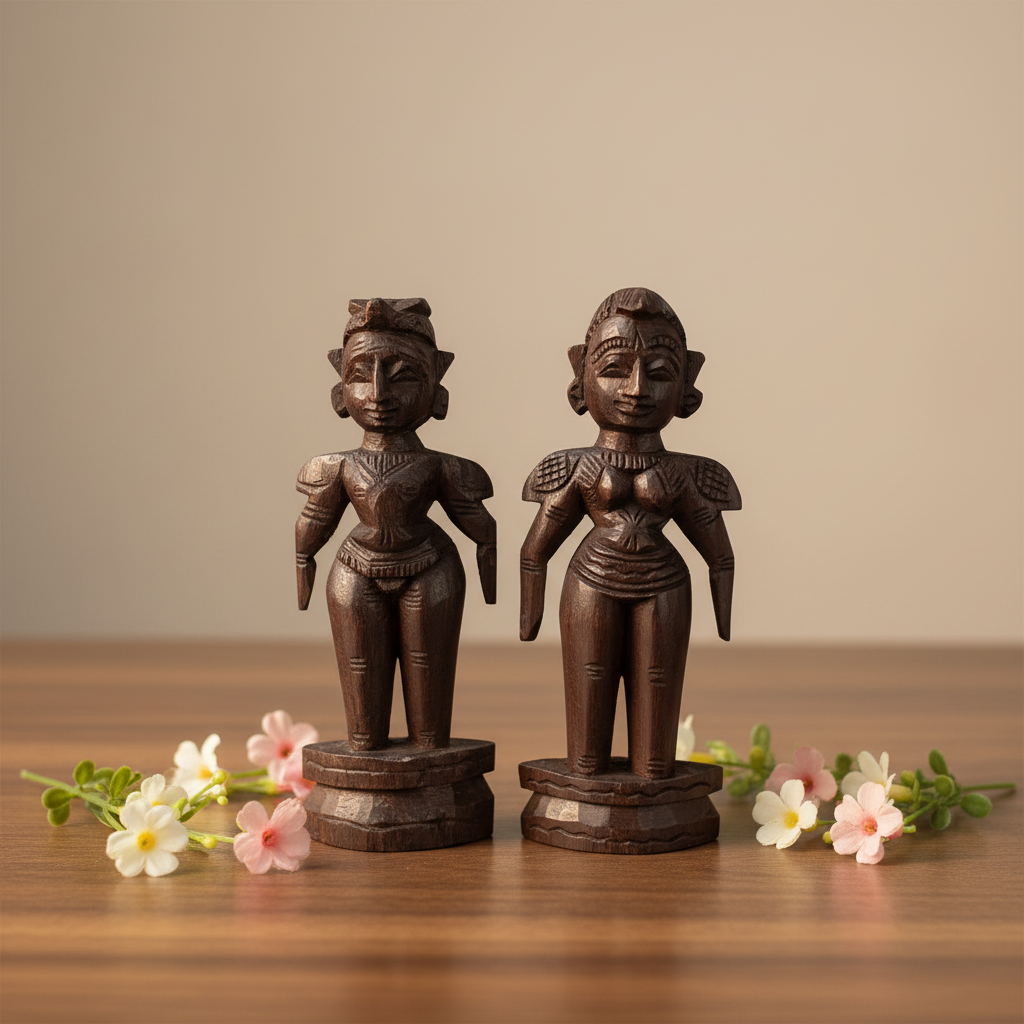 Wedding gift Marapachi dolls