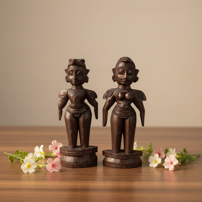 Wedding gift Marapachi dolls