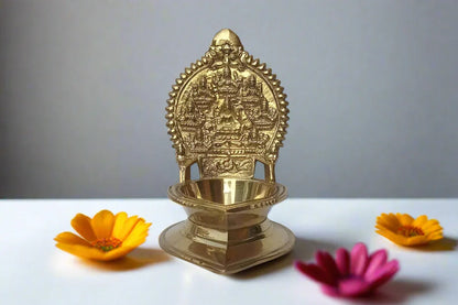 brass diya vilakku - Puja Celebrations