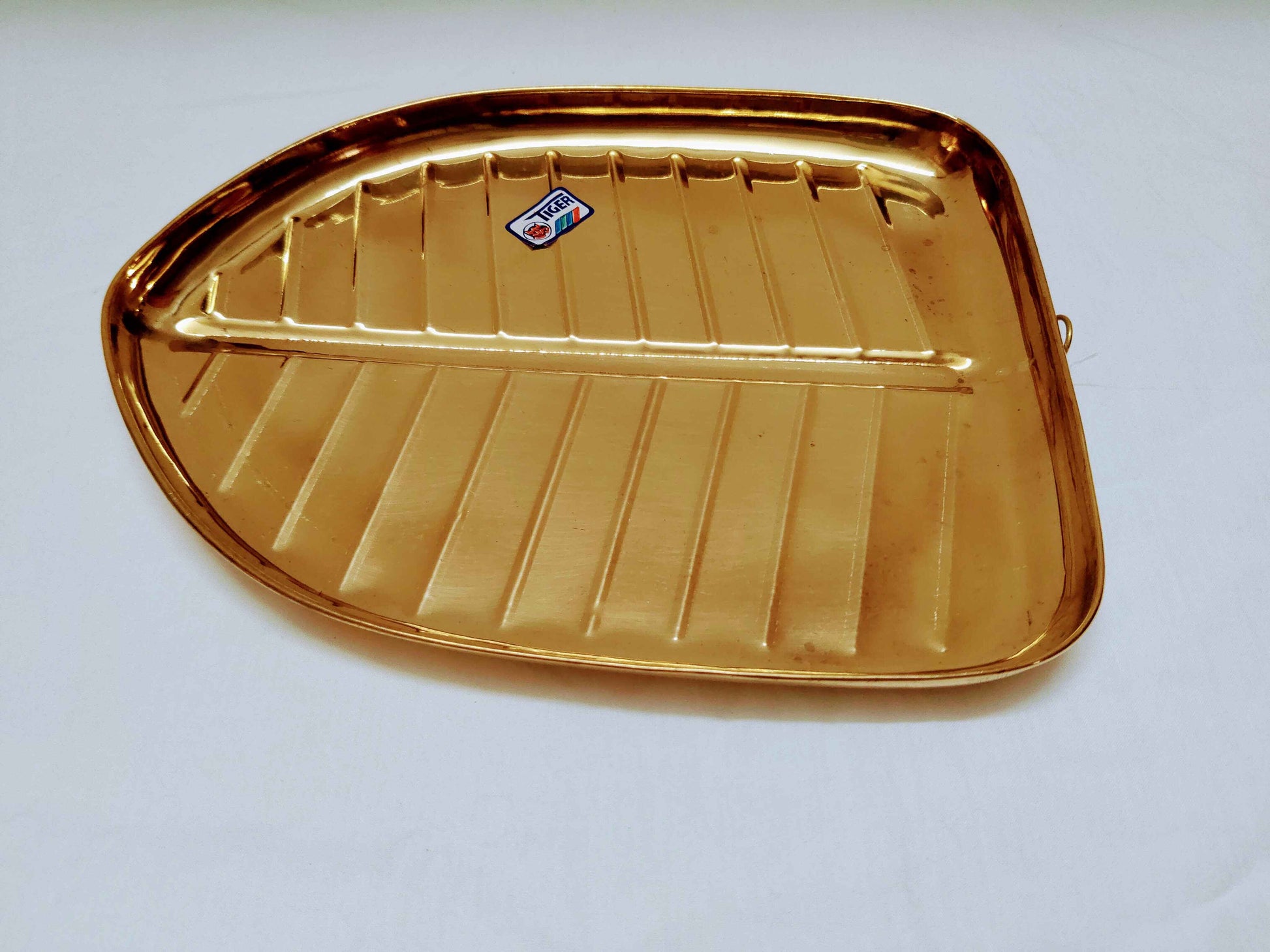 Brass Banana Leaf Plate - Puja Celebrations