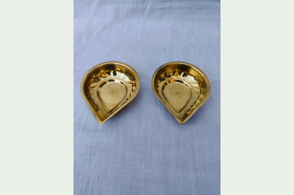 Brass Gold Diyas