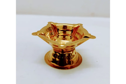 Small Pancha Mukhi brass deepam for return gifts